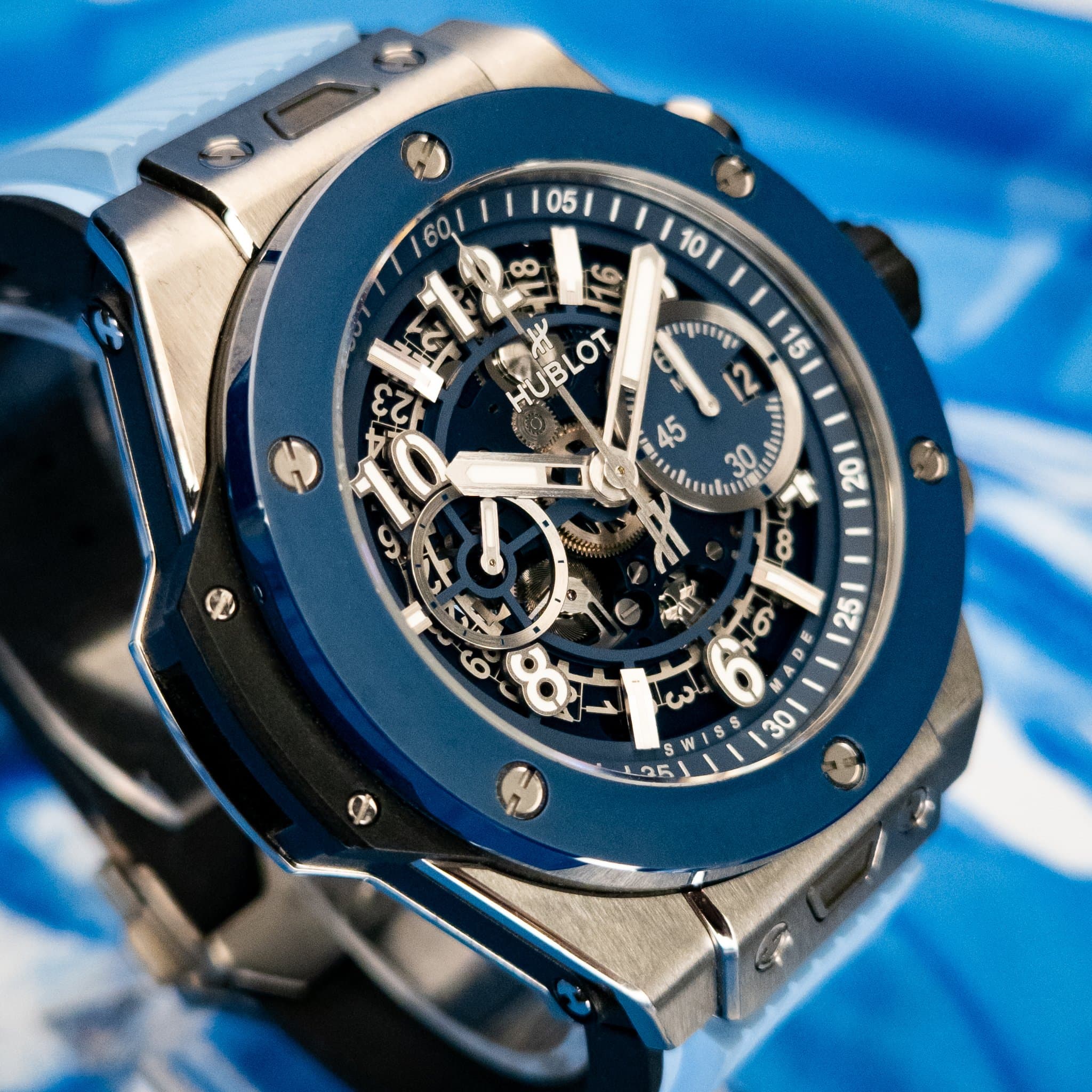 Hublot Big Bang Unico Blue 44mm (Ref. 421.NL.5170.RX) — photo 6