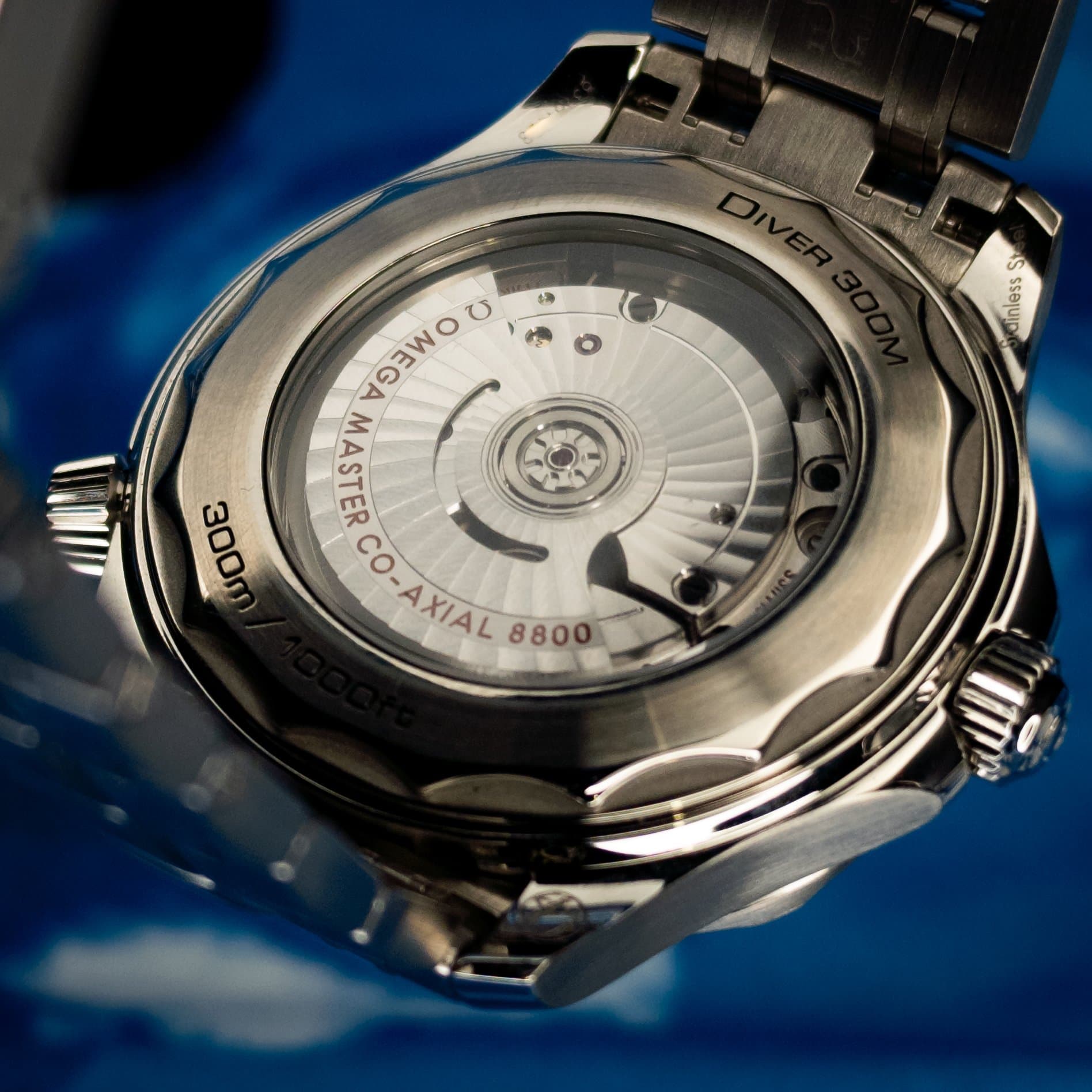 Omega SMP White Wave Steel 2025 (Ref. 210.30.42.20.04.001) — photo 8