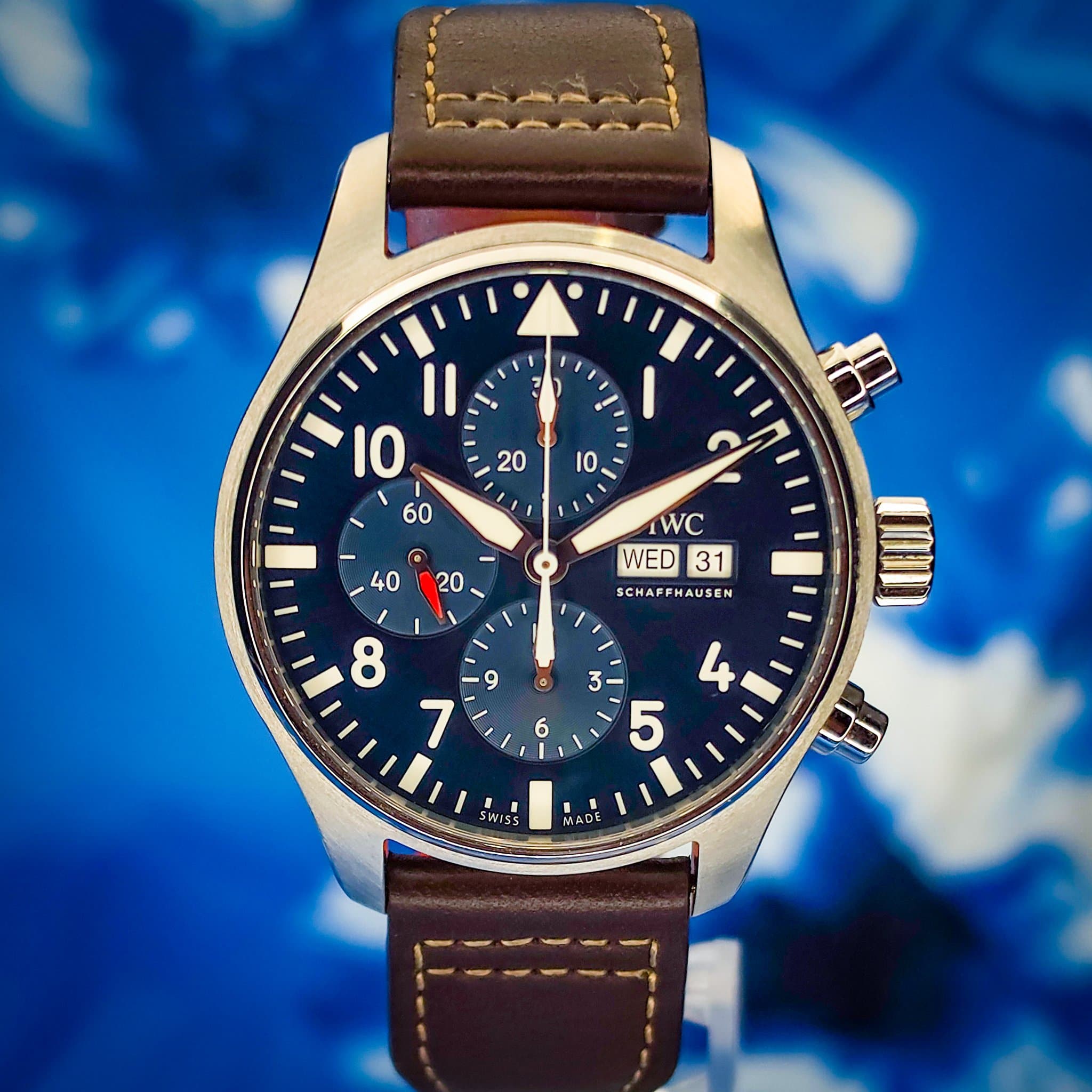 IWC Pilots Watch 41 Chrono Green (Ref. IW388103)