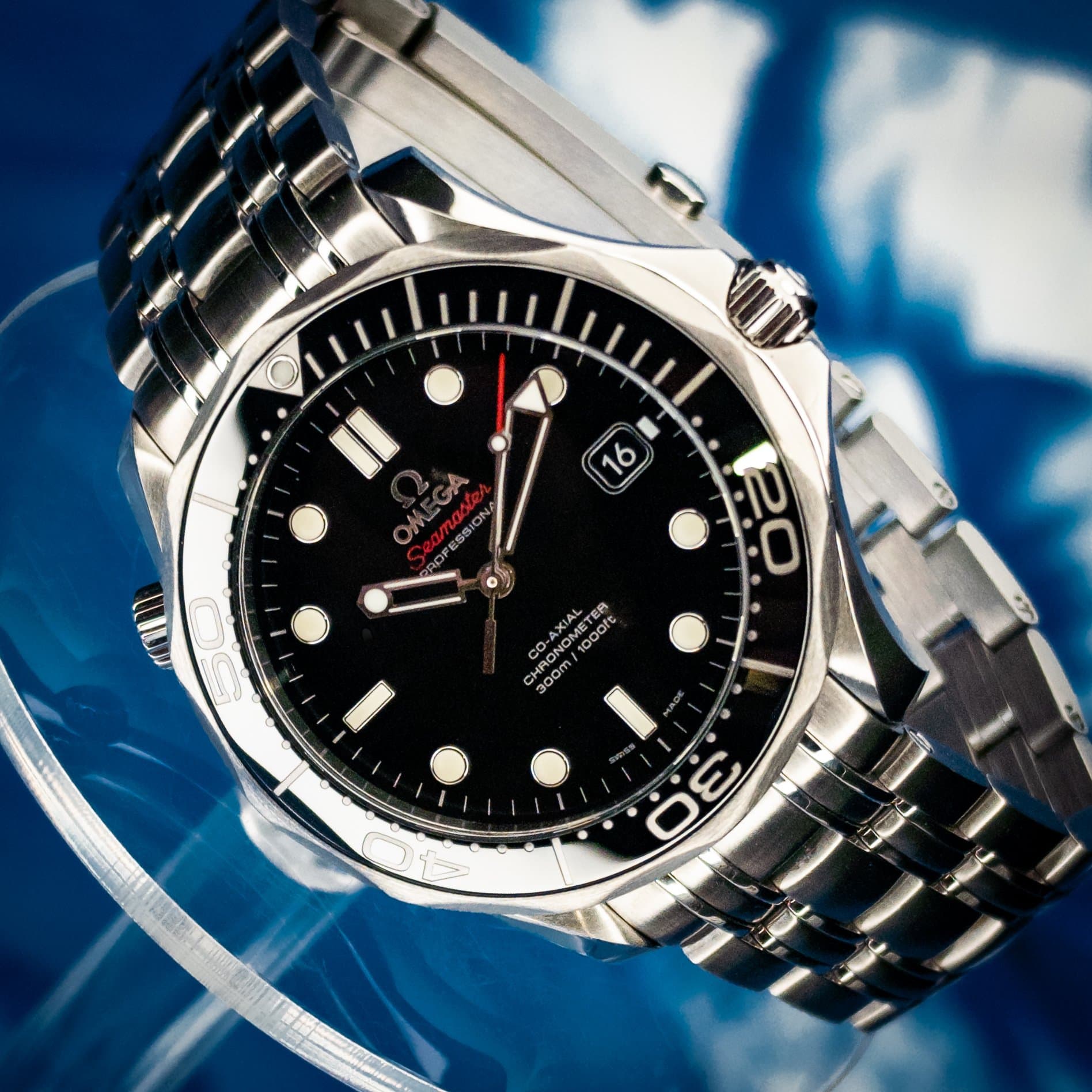 Omega SMP Black No Wave Steel (Ref. 212.30.41.20.01.003) — photo 12
