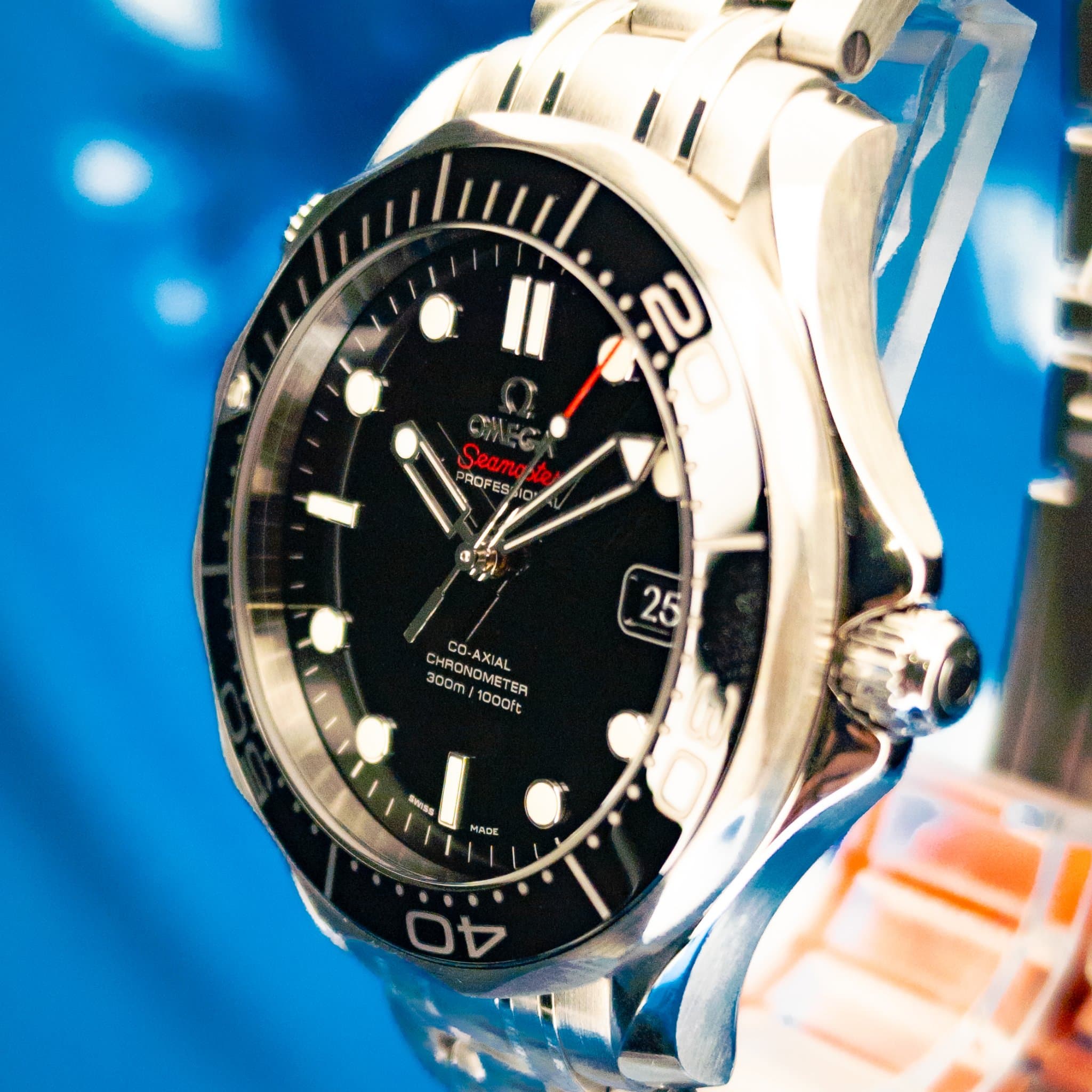 Omega SMP Black No Wave Steel (Ref. 212.30.41.20.01.003) — photo 16