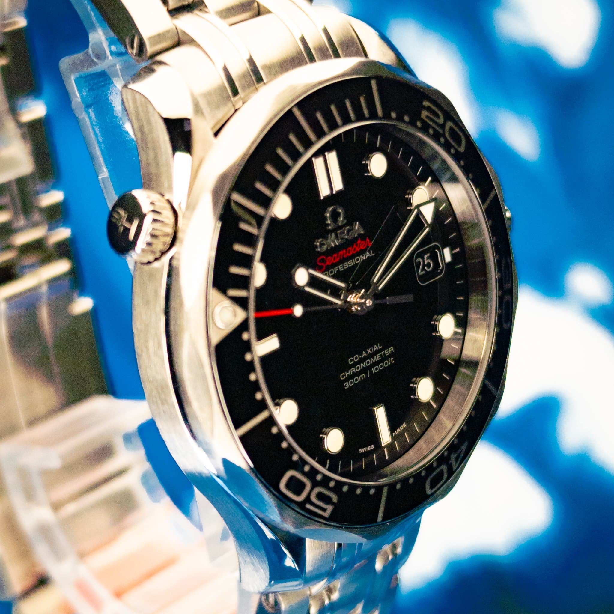 Omega SMP Black No Wave Steel (Ref. 212.30.41.20.01.003) — photo 4