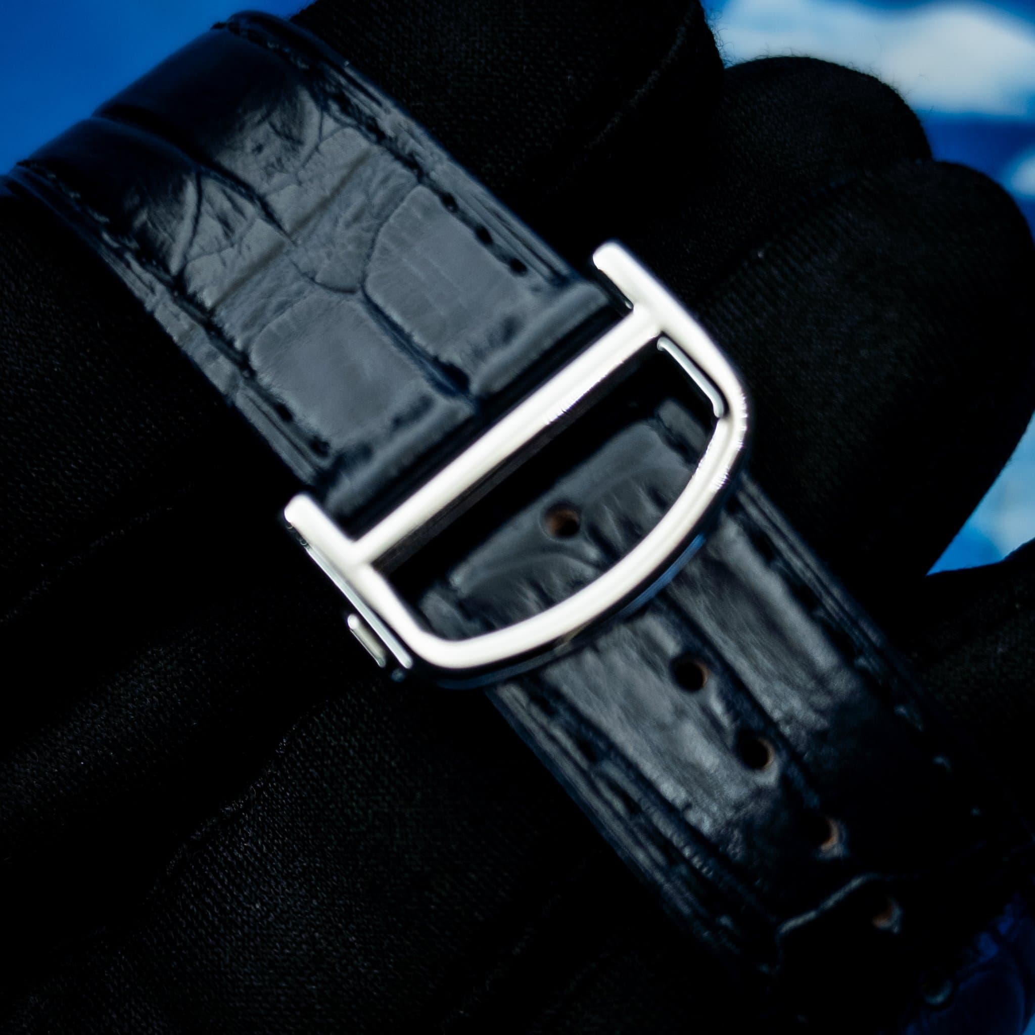 Cartier Cartier Ballon Bleu 42mm Blue textured/guilloché dial (Ref. WSBB0027) — photo 9