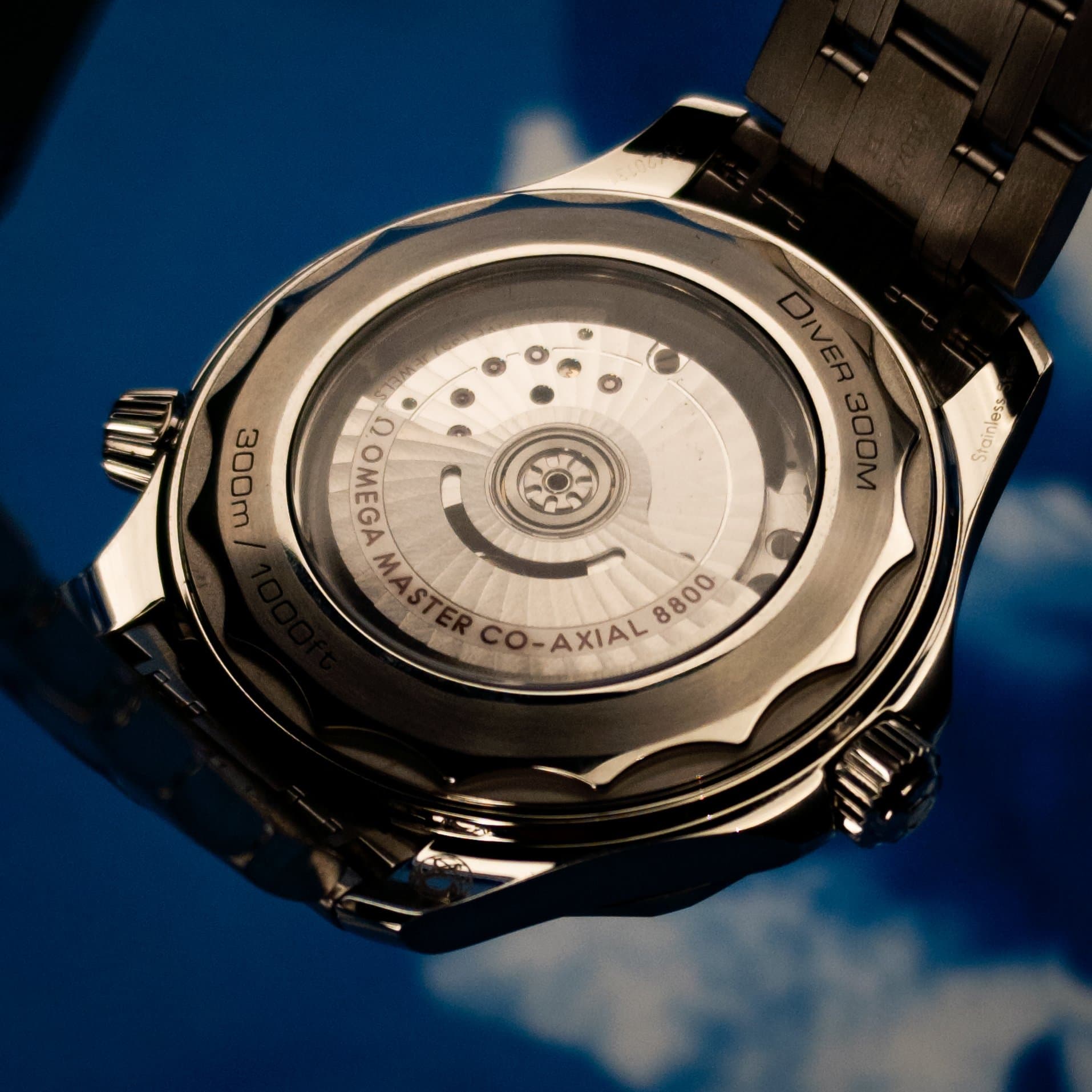 Omega SMP Blue Wave Steel (Ref. 210.30.42.20.03.001) — photo 6