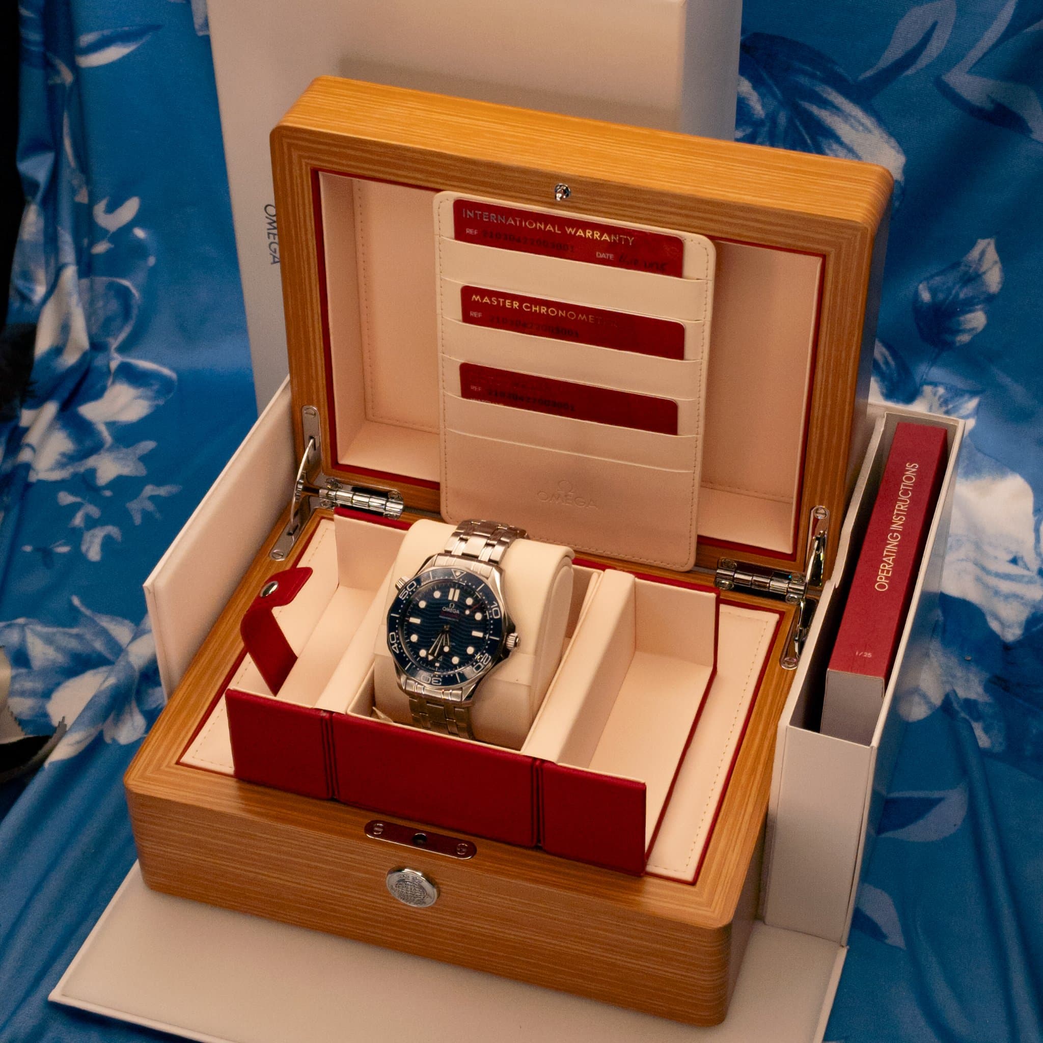 Omega SMP Blue Wave Steel (Ref. 210.30.42.20.03.001) — photo 2